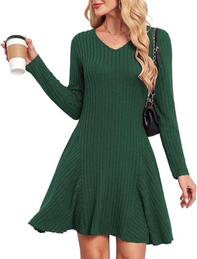 Thumbnail 2 de SENBATU Abito A Maglia Donna Autunno Elegante