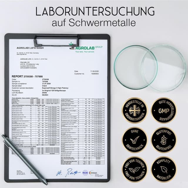 Thumbnail 5 de Omega 3 Kapseln Hochdosiert 3000mg