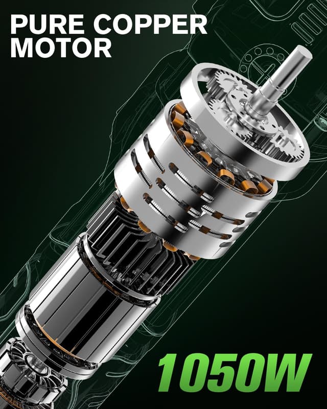 Thumbnail 1 de Ginour 1050W Dual Action Car Polisher 150mm