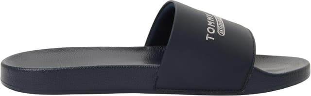 Detalle 2 de Tommy Hilfiger Adaptive claquettes de piscine surélevées FM0FM05761 pour homme, bleu ciel du désert, pointure 45