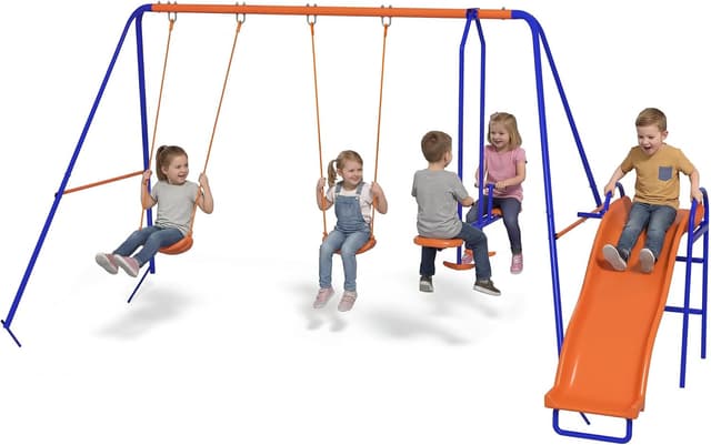 Imagen de Outsunny Columpio Infantil 4 en 1 367 cm en OfertitasTOP
