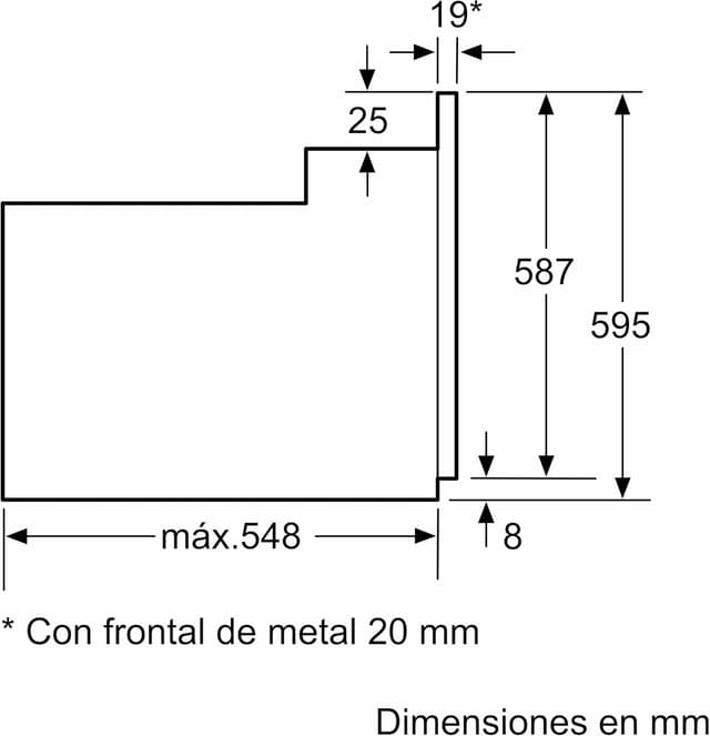 Thumbnail 6 de Balay Horno Multifunción 60 cm 3HB2030X0 con Control Comfort y precalentamiento rápido