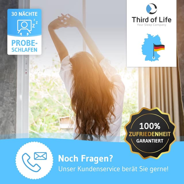 Thumbnail 6 de Kniekissen Seitenschläfer Orthopädisches Kissen 23,5x9,5 cm