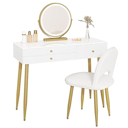 Thumbnail 7 de WOLTU Tocador con Espejo LED y Cajones