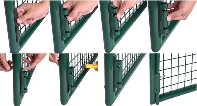 Thumbnail 6 de SONGMICS GGD300G Portillon de jardin 310 x 100 cm