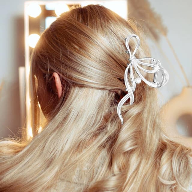 Detalle de Zoestar Haarspange mit Schleife 2 Stück