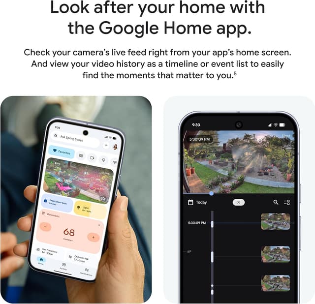 Detalle 2 de Google Nest Cam Outdoor 2nd Gen 2 Pack