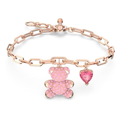 Detalle de Swarovski Pulsera Teddy rosa 1 unidad