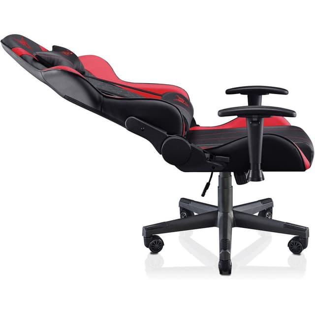 Detalle de VALK Nyx Silla gaming roja/negra