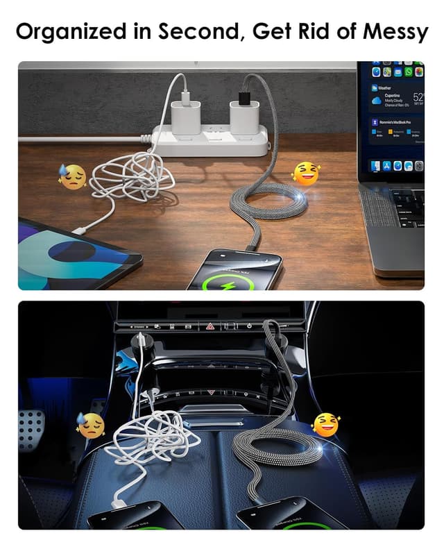 Thumbnail 4 de Magtame Cable USB A a C Magnético 1,5 m ⚡