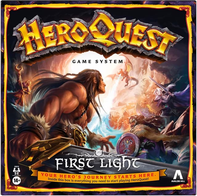 Detalle de Avalon Hill HeroQuest First Light Game System board game (English Version)