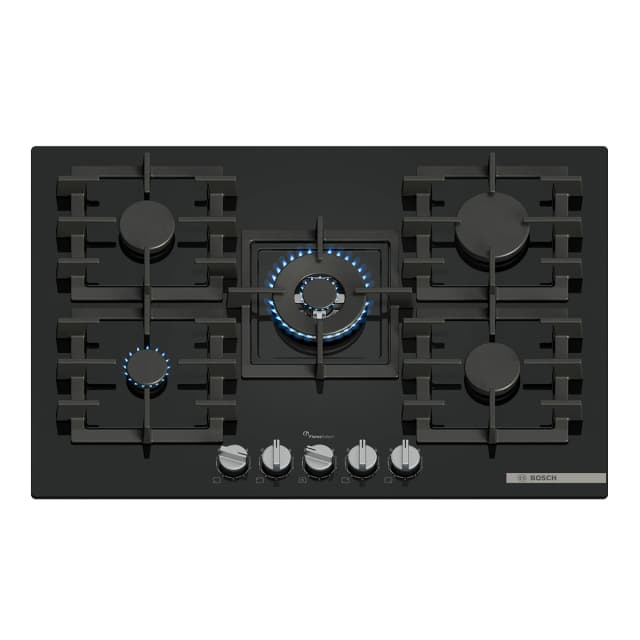 Detalle de Bosch PPQ7A6I40 placa gas 75 cm