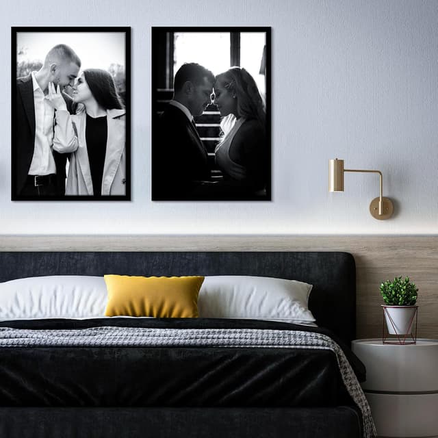 Detalle 2 de Tinkeps 3er Pack Bilderrahmen 20x30 cm Schwarz