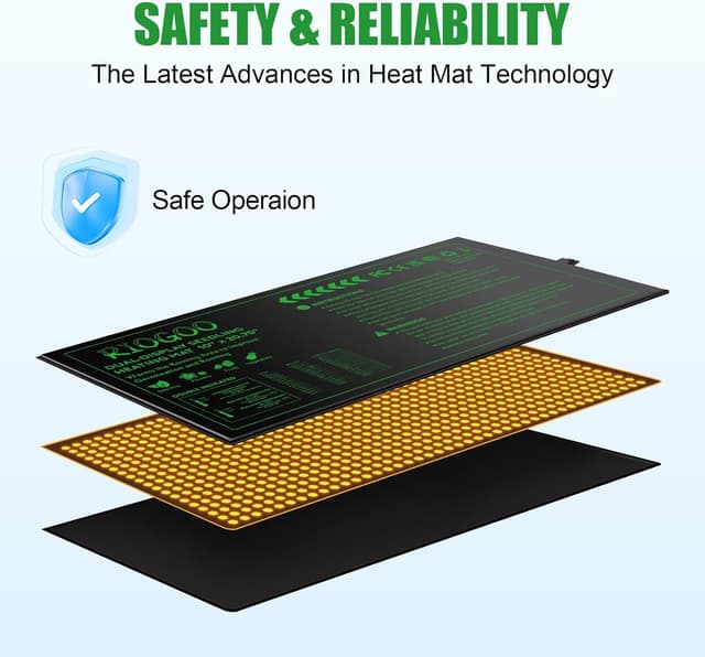 Thumbnail 1 de RIOGOO Tappetino Termico per piantine 10"x20,75