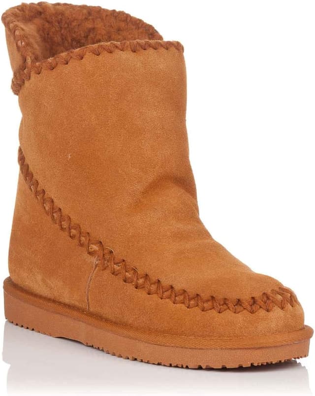 Imagen de Botines 42114 marrones estilo australiano para mujer en OfertitasTOP
