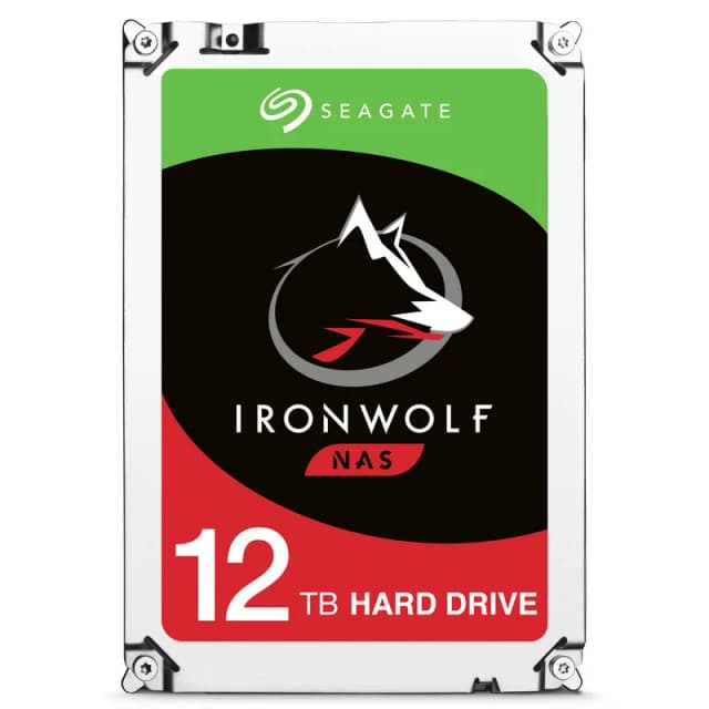 Detalle de Seagate IronWolf NAS 12 TB HDD para NAS