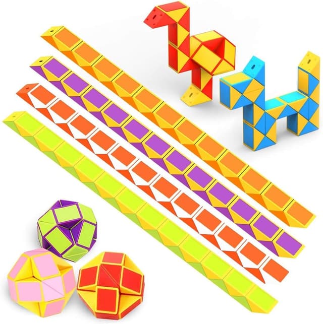 Thumbnail 6 de WEARXI Party Bag Fillers, 20 pack Magic Snake Cubes