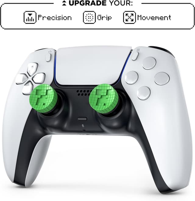 Detalle 2 de KontrolFreek Creeper Edition Thumbsticks for PS5/PS4