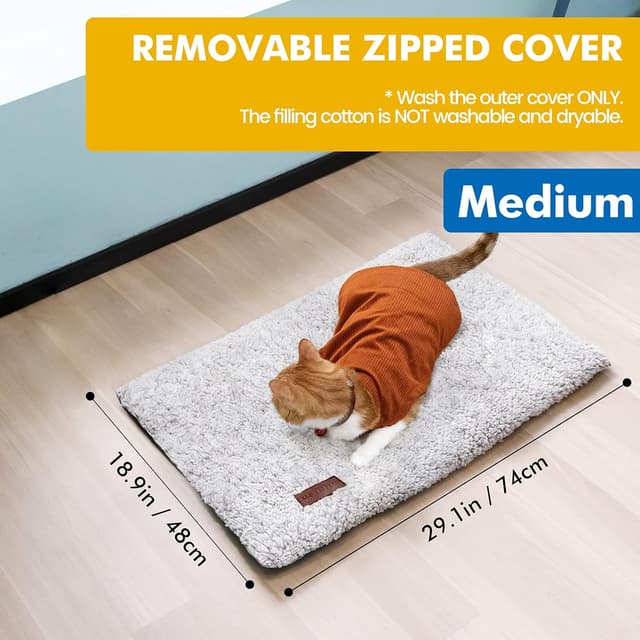 Thumbnail 4 de Self Warming Cat Bed 29.1 x 18.9 inch thermal mat