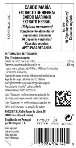 Thumbnail 1 de Solgar Cardo María 60 cápsulas vegetales 💊