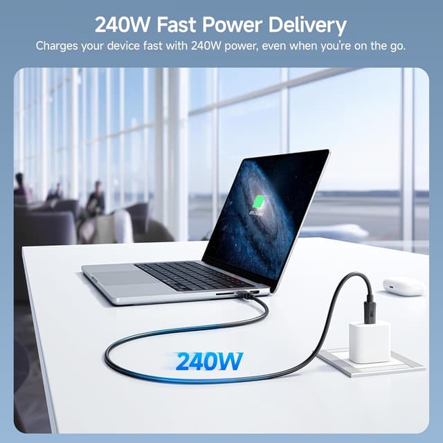 Thumbnail 3 de Cable Matters 20Gbps USB C to USB C Monitor Cable 6ft