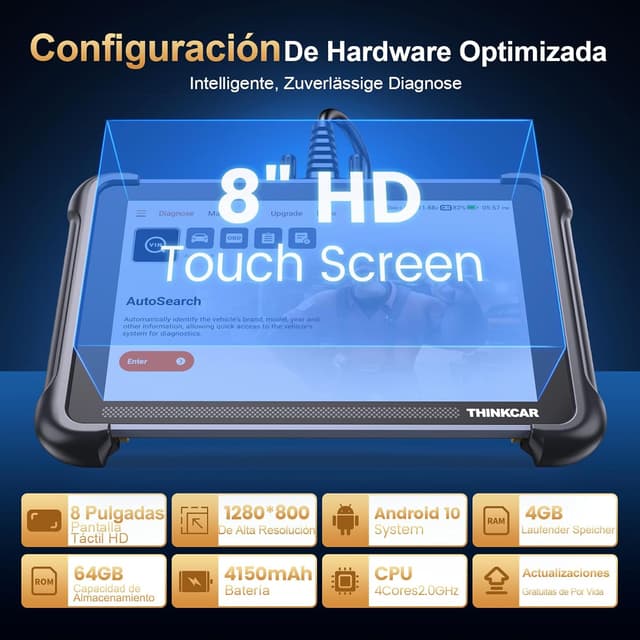 Thumbnail 5 de ThinkScan 689 OBD2 Diagnosis 34 funciones
