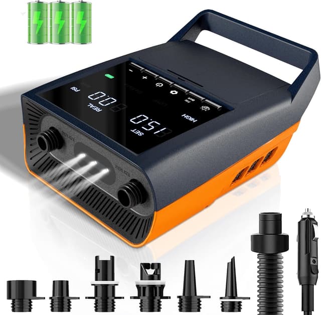 Detalle de Mojimdo Elektrische SUP Pumpe 20 PSI