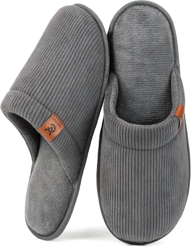 Detalle de VeraCosy chaussons respirants homme mémoire foam