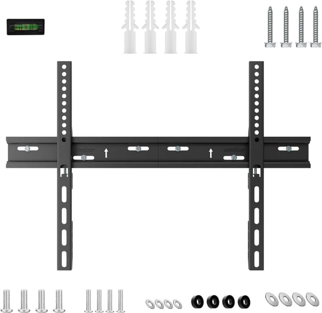 Detalle de UNHO Ultra Slim TV Wall Mount Bracket (18mm low profile) for 30–72-inch TVs up to 50kg, max VESA 600x400