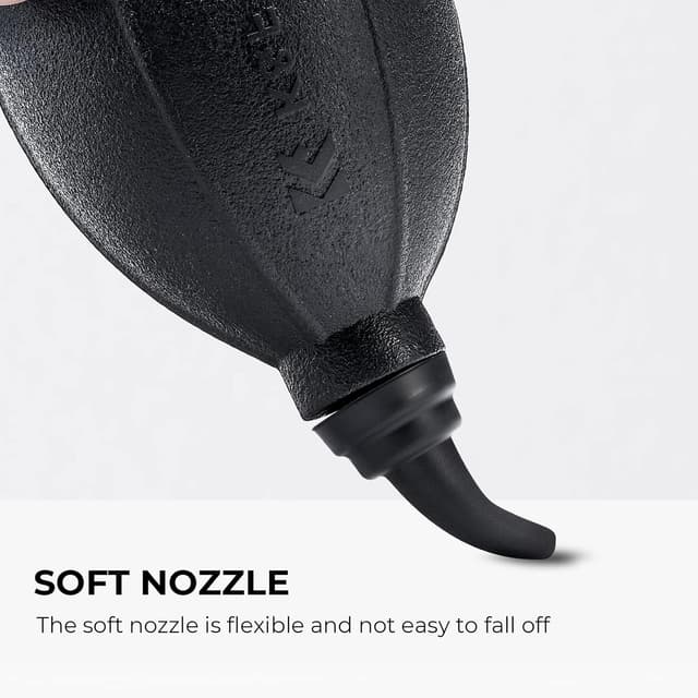 Detalle de K&F Concept Air Fan Dust Cleaner & Lens Blower (Black) for Camera Lenses