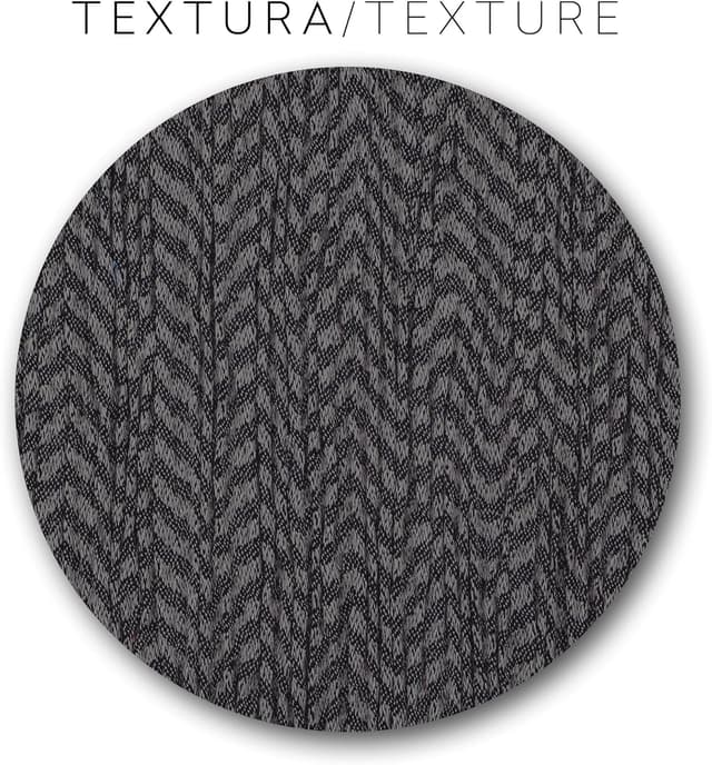 Detalle 2 de Eysa Luz funda sofá elástica 3+1+1 Antracita