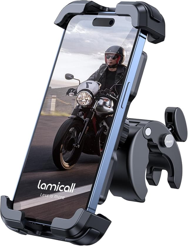 Detalle de Lamicall Motorcycle Phone Mount 360°