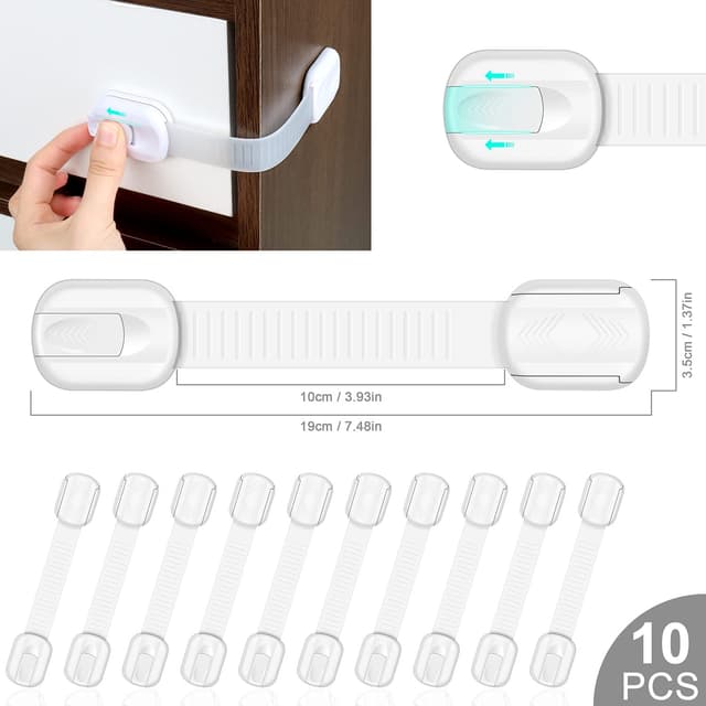 Thumbnail 5 de Kimsky Kindersicherung Schrank und Schubladen 10 Stück