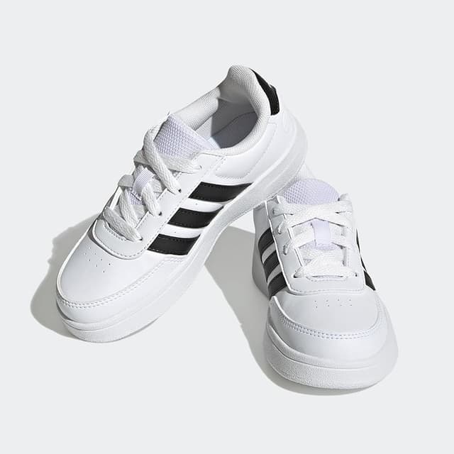 Thumbnail 3 de adidas Breaknet Zapatillas Unisex Kids ⚽ Cloud White/Black 36 2/3
