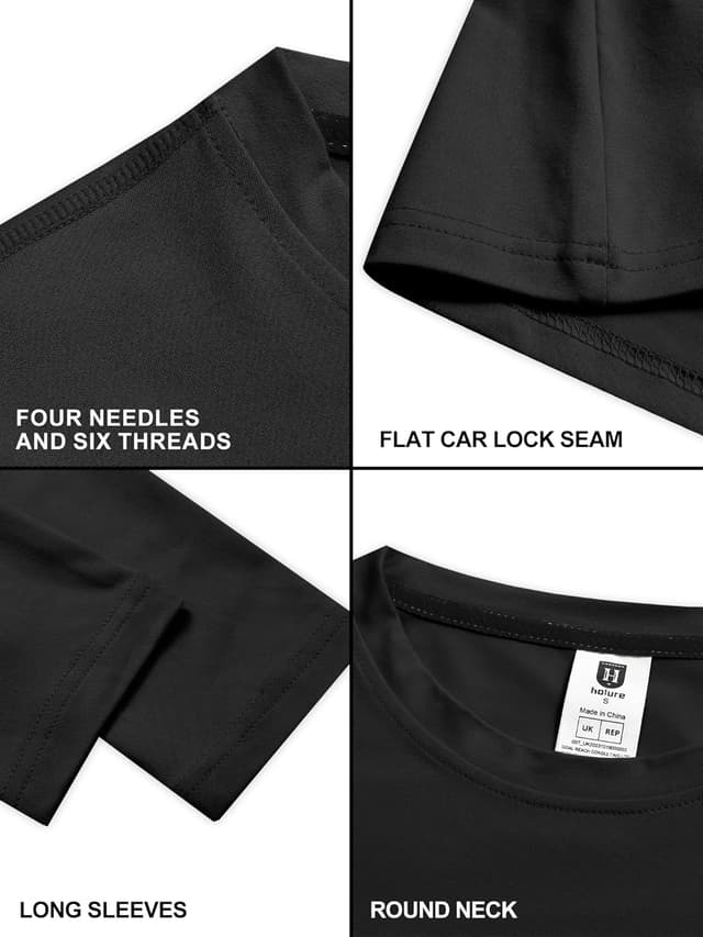 Thumbnail 4 de Holure Damen Langarmshirt, 3er Pack