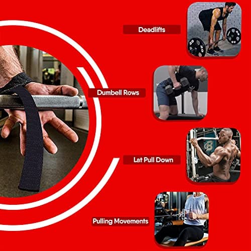 Detalle 2 de SAWANS correas de levantamiento 56 cm 🏋