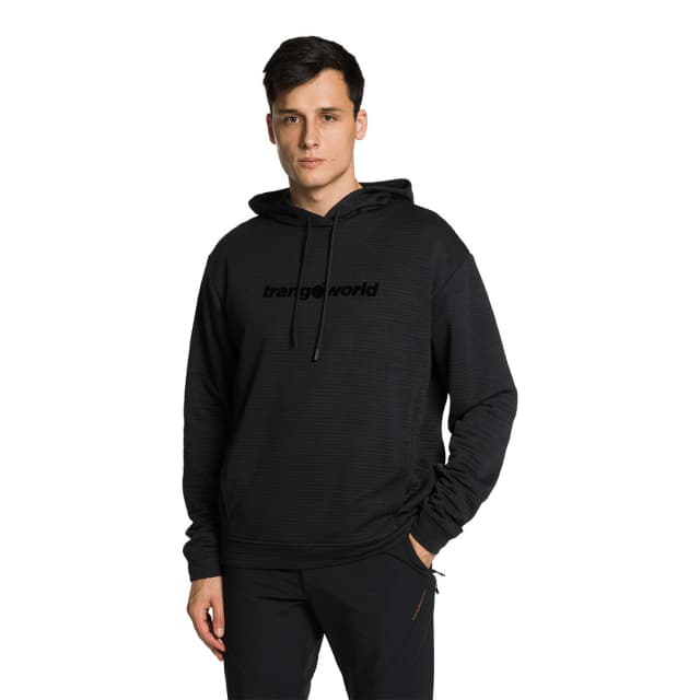 Detalle de Trangoworld Oxley: sudadera ligera elástica de secado rápido para hombre