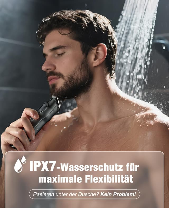 Thumbnail 3 de 12-in-1 Barttrimmer Herren IPX7
