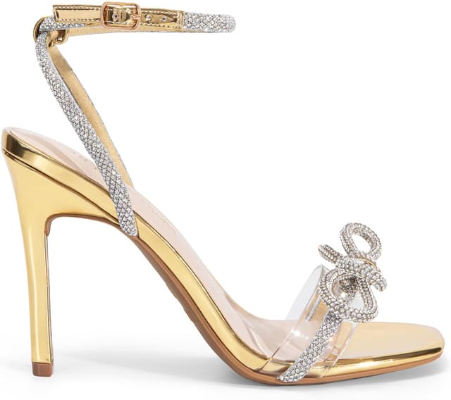 Thumbnail 4 de Double Bowknots Crystal Sandals, 3.94