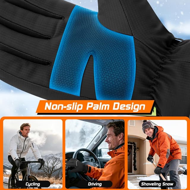 Thumbnail 5 de héBei Waterproof Winter Gloves Thermal Touchscreen Gloves