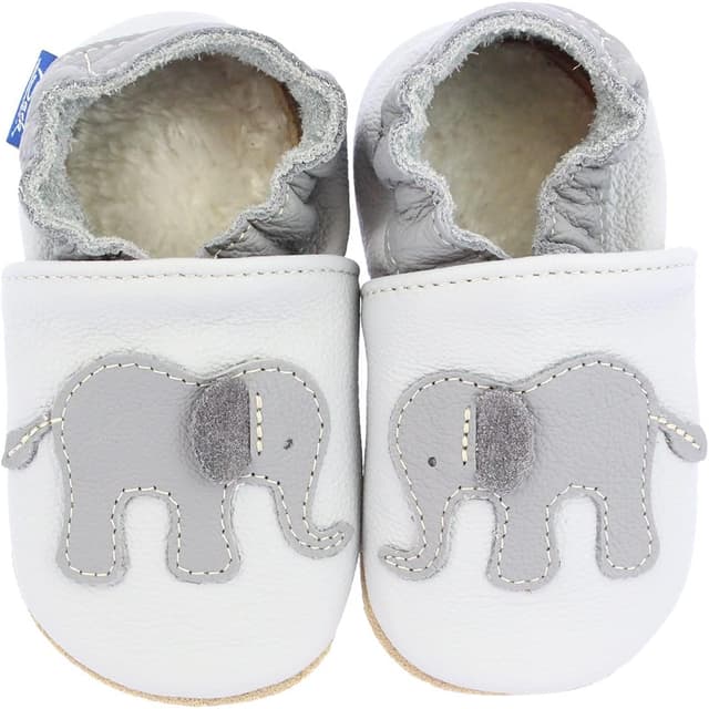 Detalle de Beck Unisex Kinder WendelinLauflernschuh – rutschfest für den Einstieg ins Laufen