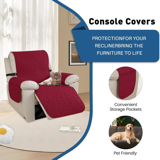 Thumbnail 4 de Ystyle Housse Fauteuil Relax Électrique 1 place