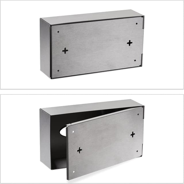 Thumbnail 5 de Relaxdays Boîte à mouchoirs acier rechargeable 🧻