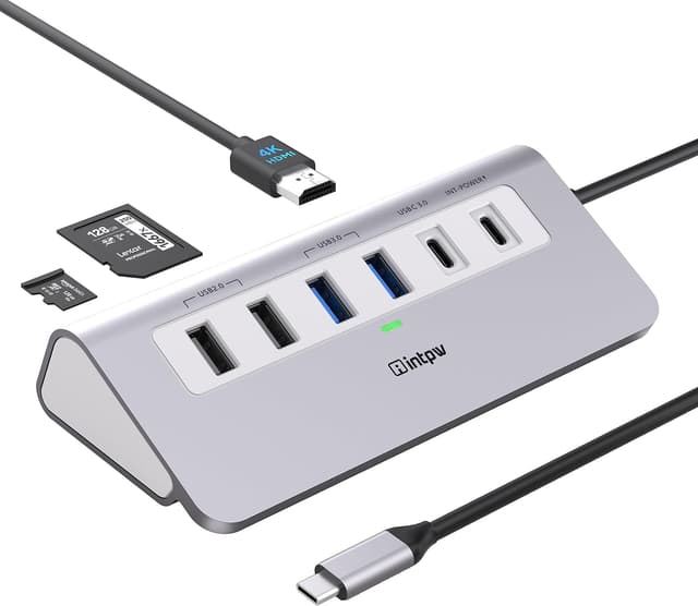 Imagen de intpw P9 USB C Hub 9-in-1 en OfertitasTOP