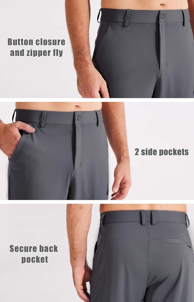 Thumbnail 2 de Libin Pantaloni da Golf Elasticizzati Slim Fit Jogger