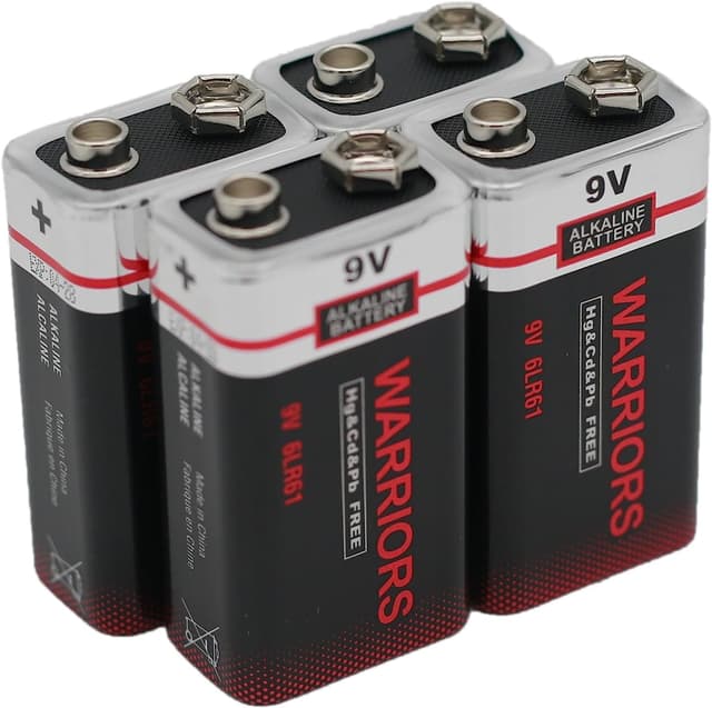 Thumbnail 3 de Warriors 4X 9V High Capacity Batteries