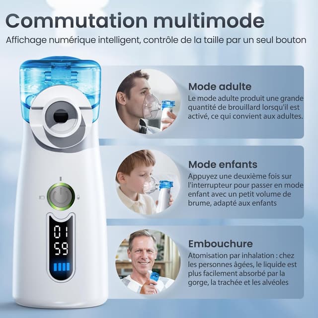 Detalle 2 de Bntath Nebulisateur Silent 120 KHz 💊