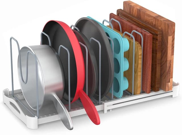 Imagen de EVERIE Bakeware Organizer Rack, 7.7" Deep en OfertitasTOP
