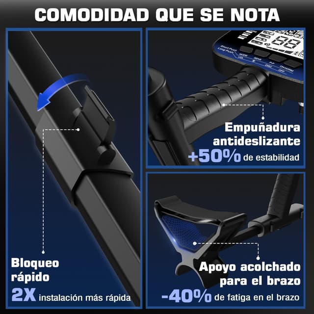 Thumbnail 2 de DR.ÖTEK Detector de Metales Profesional