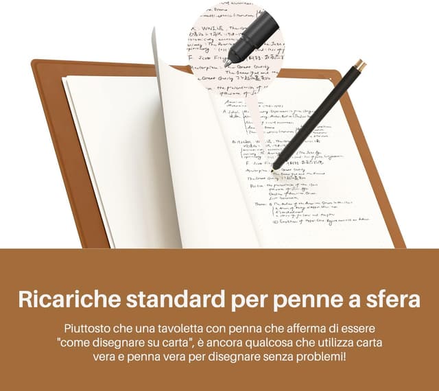 Detalle 2 de HUION Note X10 taccuino digitale A5 Bluetooth 5.0 con 8.192 livelli di pressione